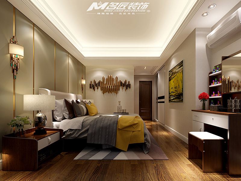 揭阳市博雅苑B区欧式风格三居室装修案例