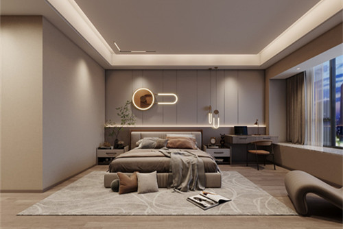 揭阳市滨湖花园轻奢风格平层装修案例